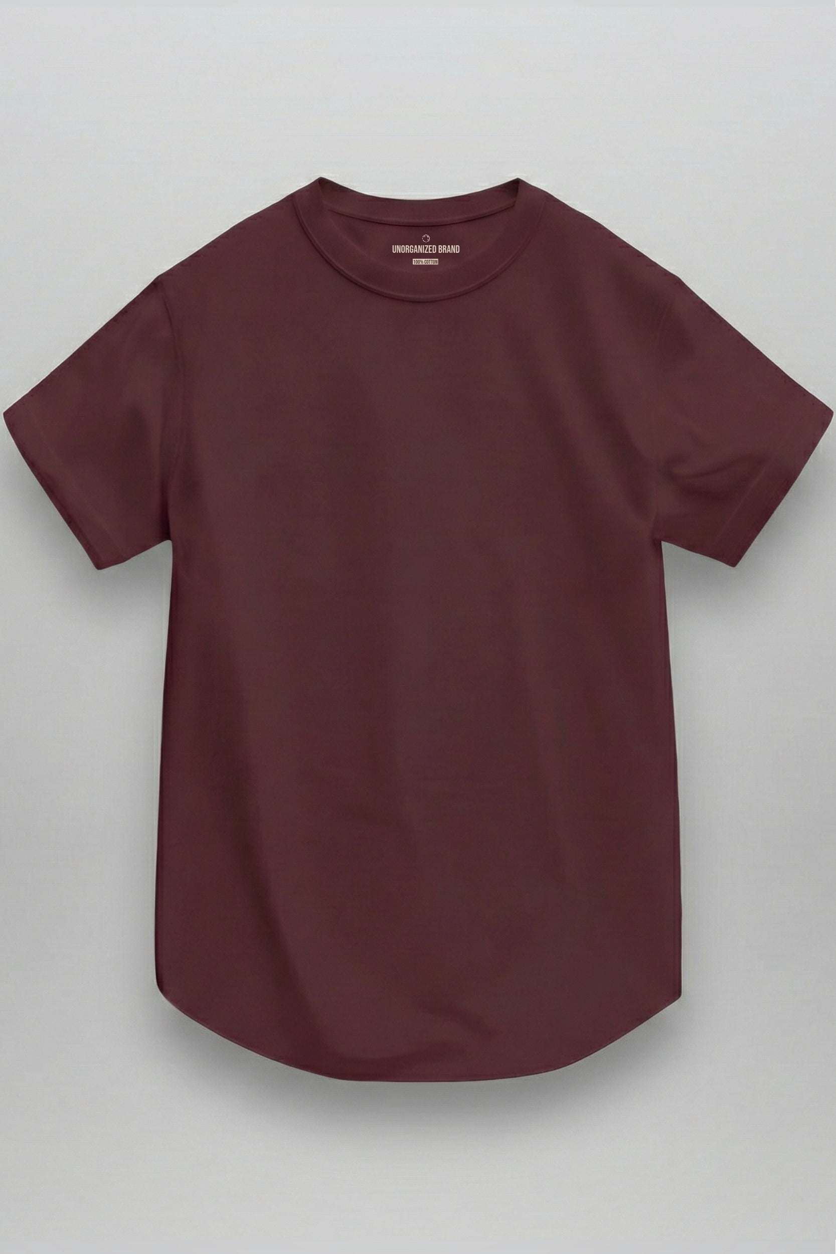 BASIC T-SHIRT RUNDER SAUM T25