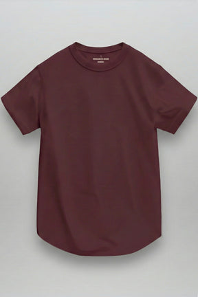 BASIC T-SHIRT RUNDER SAUM T25