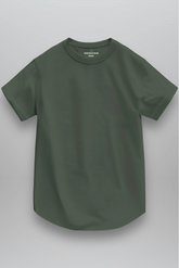 BASIC T-SHIRT RUNDER SAUM T25