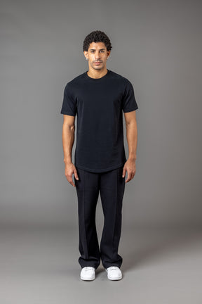 BASIC FIT T-SHIRT “T25" BLACK