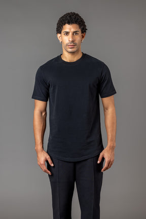 BASIC FIT T-SHIRT “T25" BLACK