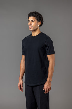 BASIC FIT T-SHIRT “T25" BLACK