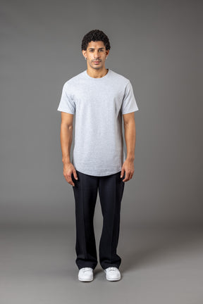 BASIC FIT T-SHIRT “T25” GRAY MELANGE