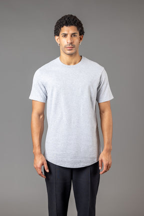 BASIC FIT T-SHIRT “T25” GRAY MELANGE