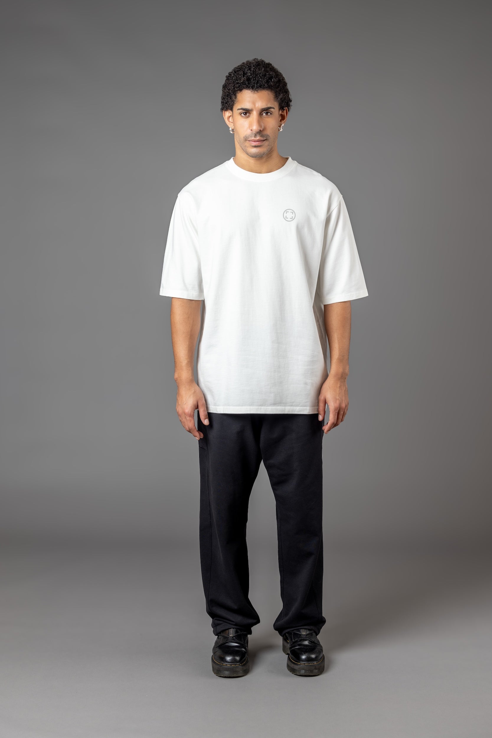 OVERSIZE LOGO T-SHIRT “T5" OFF-WHITE