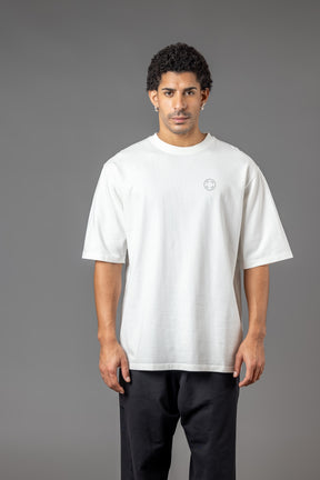 OVERSIZE LOGO T-SHIRT “T5" OFF-WHITE