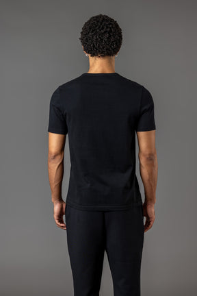 SLIM FIT T-SHIRT “T10" BLACK