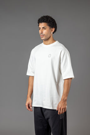 OVERSIZE LOGO T-SHIRT “T5" OFF-WHITE