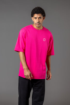 OVERSIZE LOGO T-SHIRT “T5" PINK