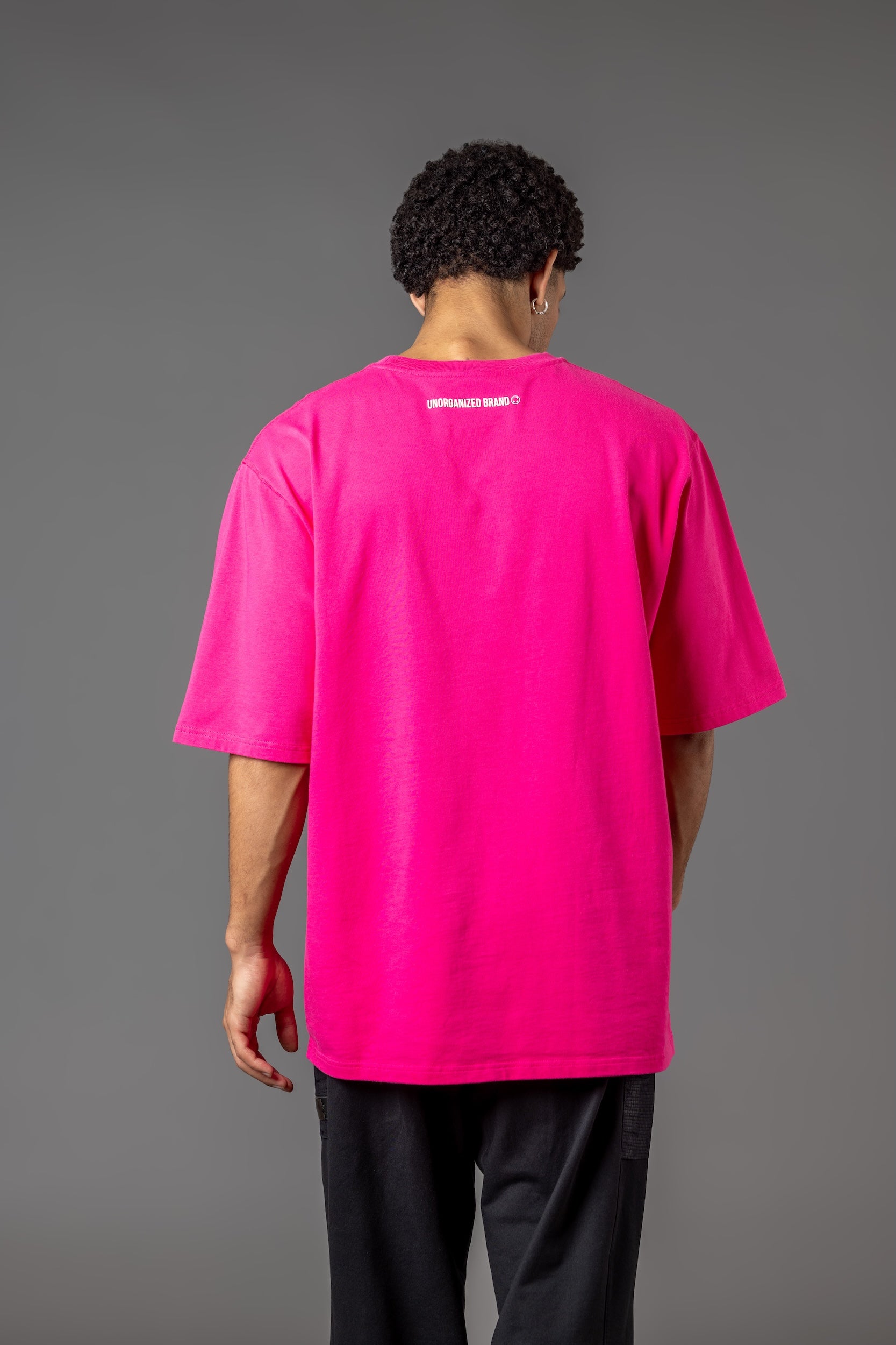 OVERSIZE LOGO T-SHIRT “T5" PINK