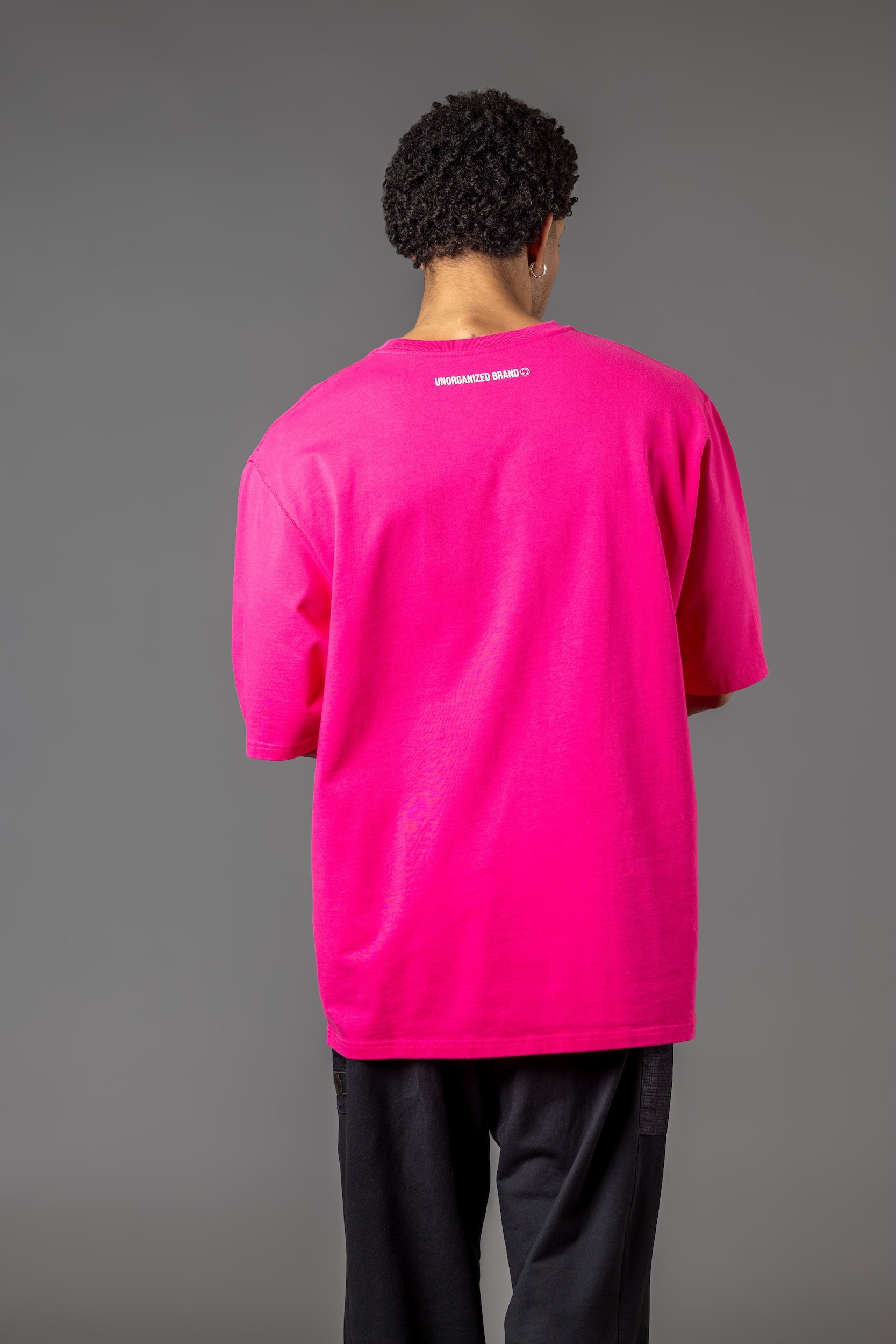 OVERSIZE LOGO T-SHIRT “T5" PINK